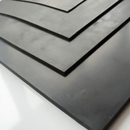 rubber sheets of different sizes.