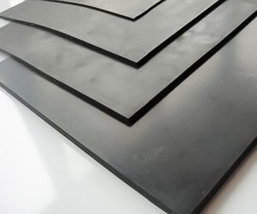 rubber sheets of different sizes.